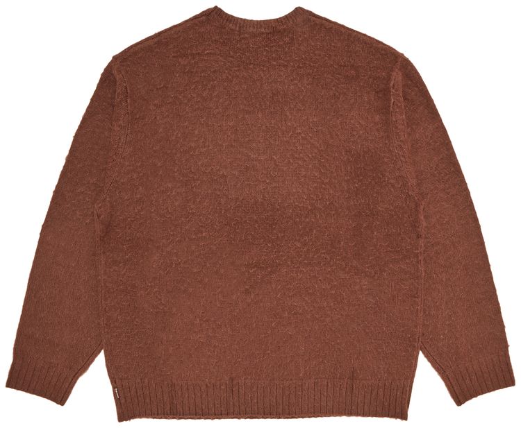 Supreme Pilled Sweater Brown
