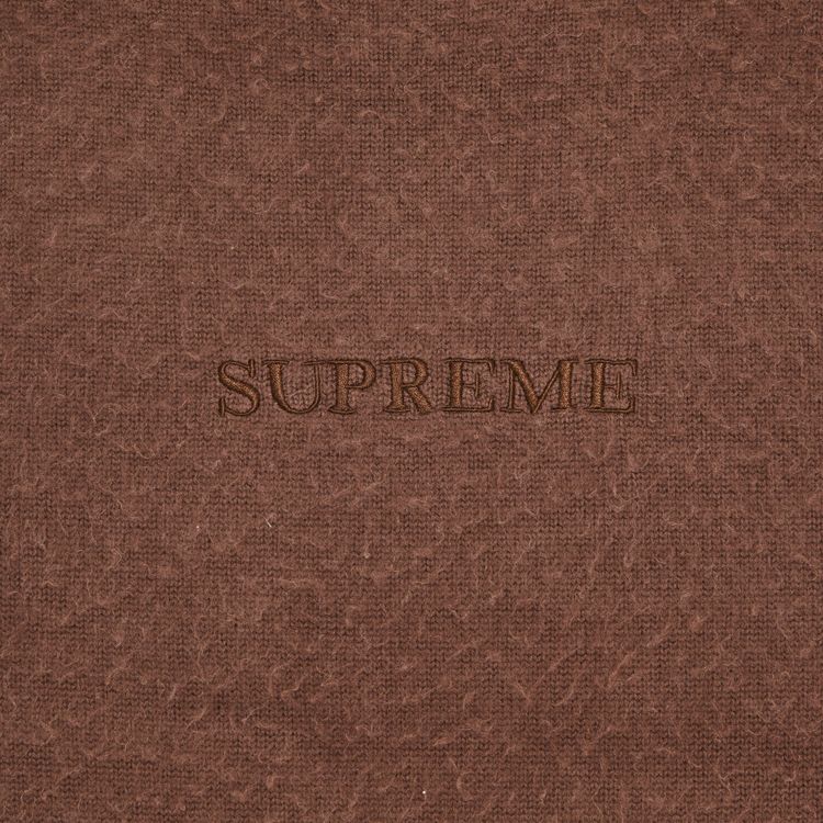 Supreme Pilled Sweater Brown