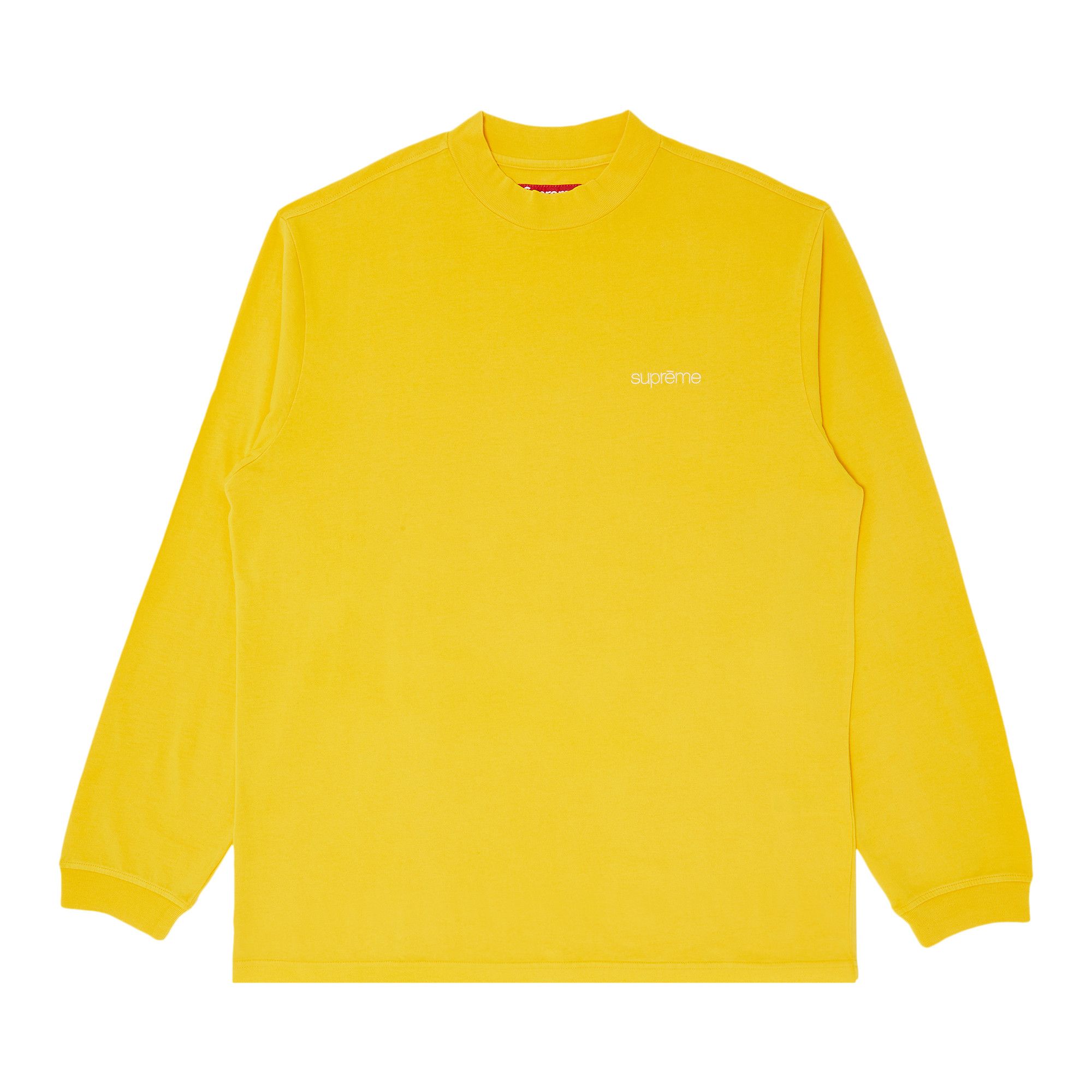 Supreme yellow sale long sleeve