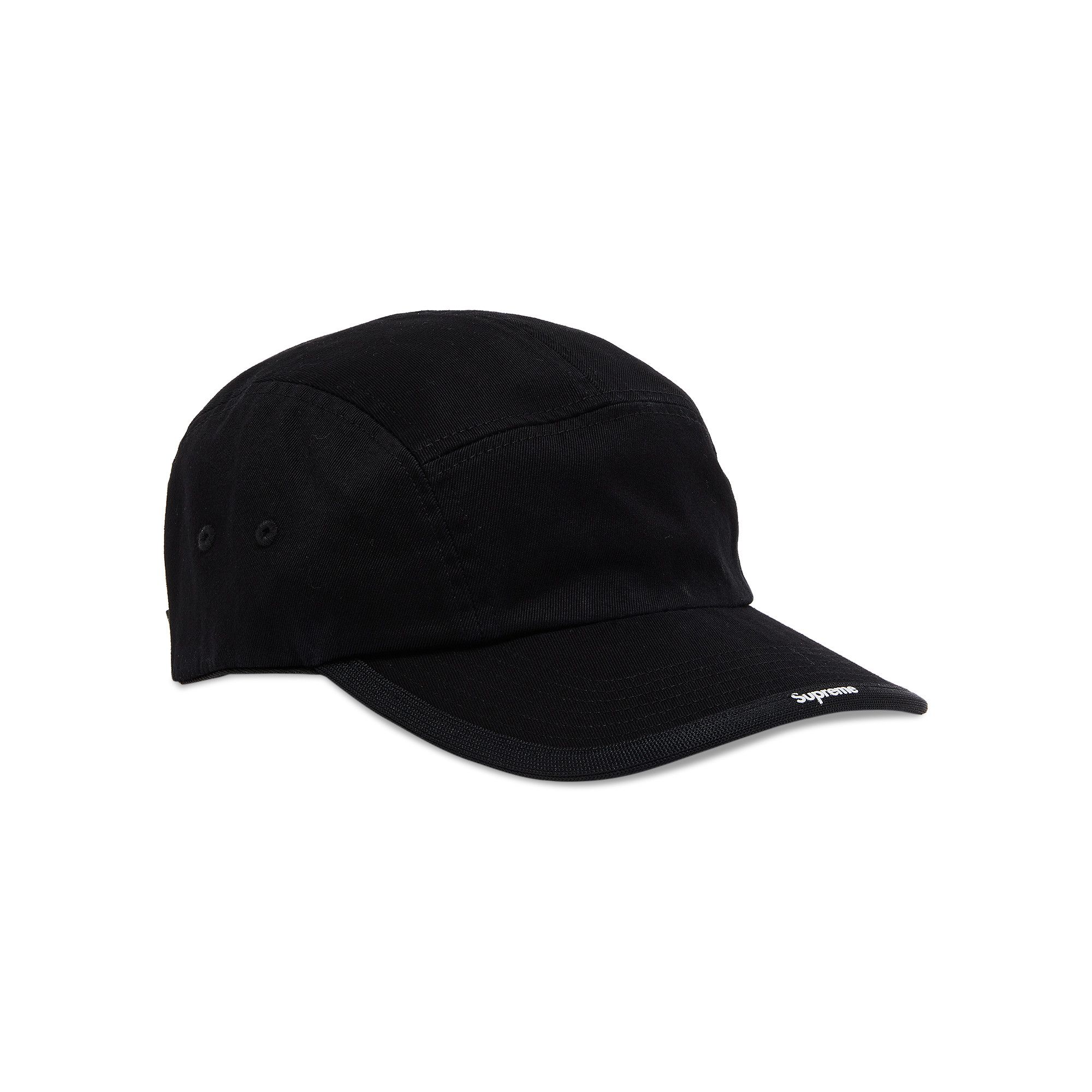 Buy Supreme Visor Logo Camp Cap 'Black' - FW23H37 BLACK | GOAT