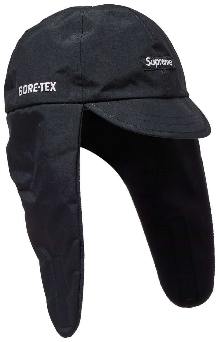 Supreme GORE TEX Earflap Cap Black
