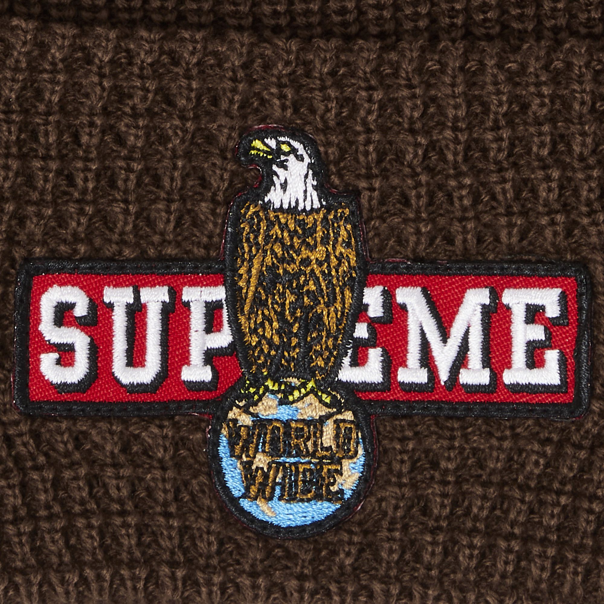 Achetez des Supreme Eagle Beanie 'Brown' - FW23BN59 BROWN | GOAT FR