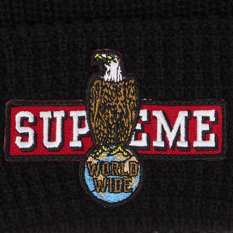 Supreme Eagle Beanie Black