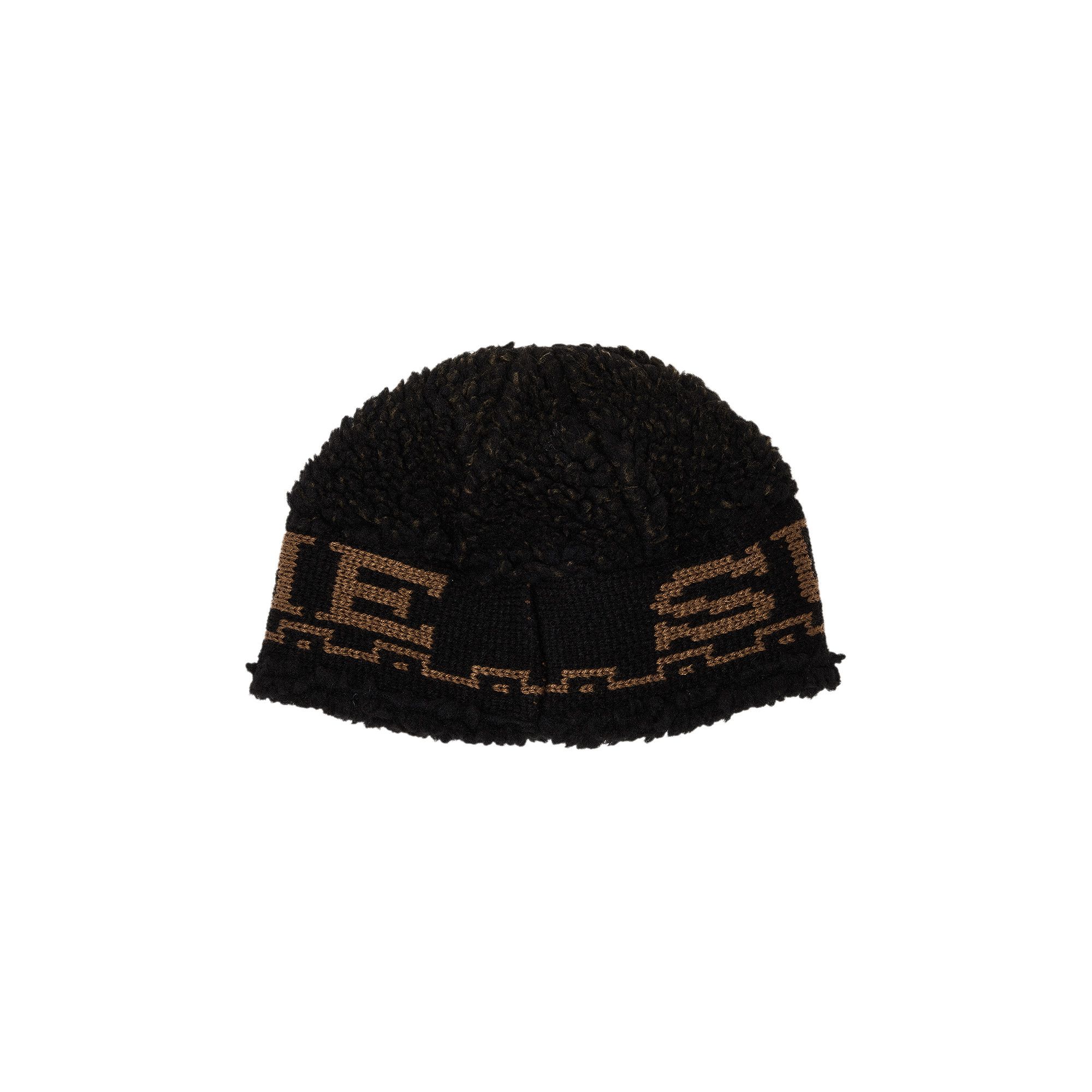 Supreme Sherpa Logo Beanie 'Black'