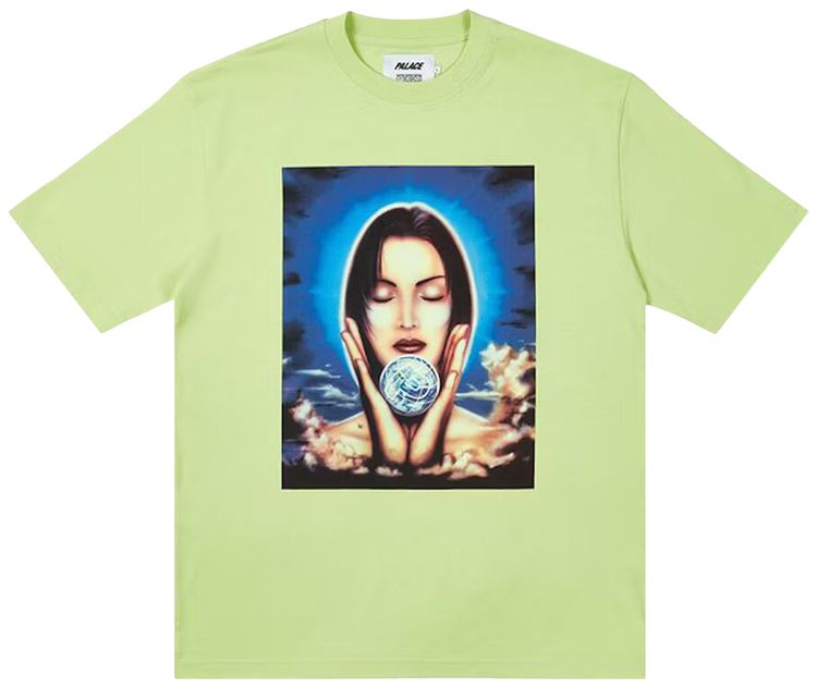 Palace Pez Angel Of Palace T Shirt Fluro