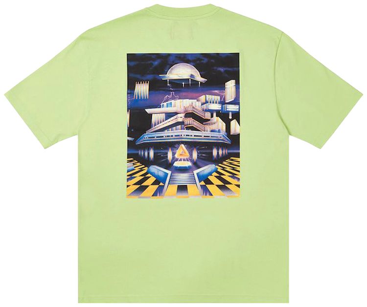 Palace Pez Angel Of Palace T Shirt Fluro