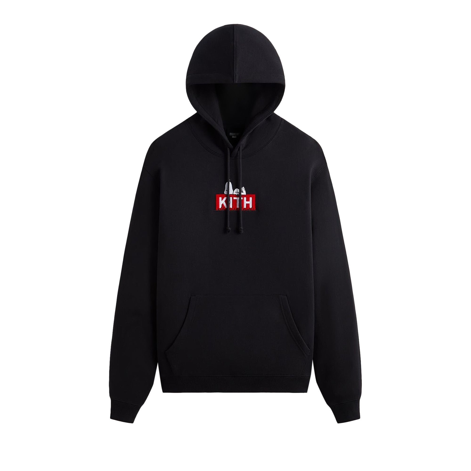 Buy Kith For Peanuts Doghouse Hoodie 'Black' - KHM031149 001