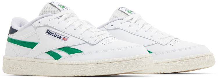 Reebok Club C Revenge White Green Navy