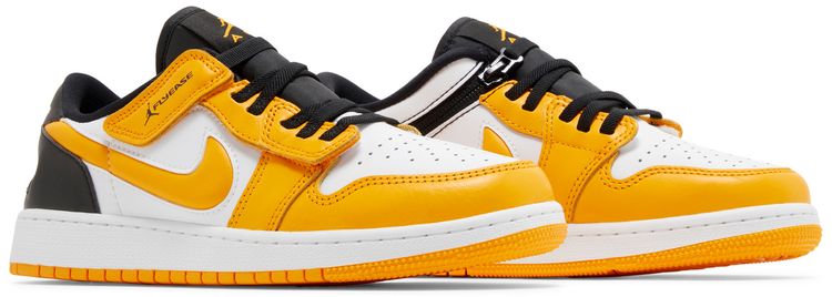 Air Jordan 1 Low Flyease GS Taxi White