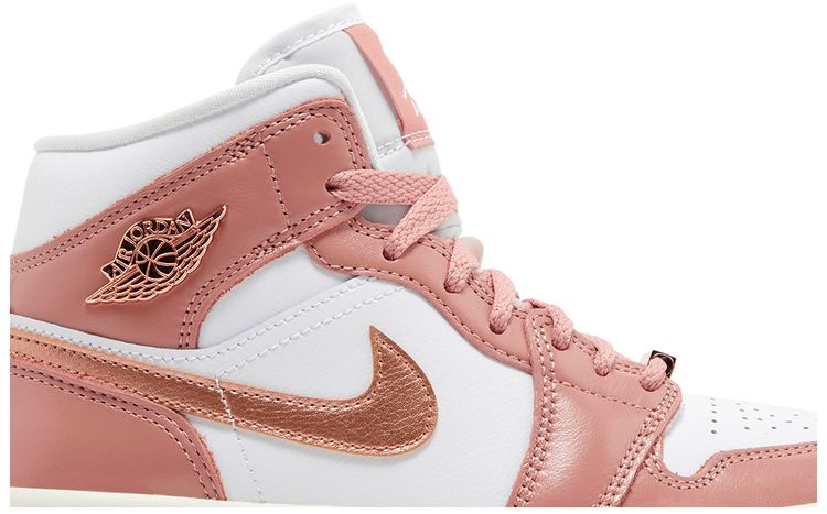 Wmns Air Jordan 1 Mid SE Red Stardust