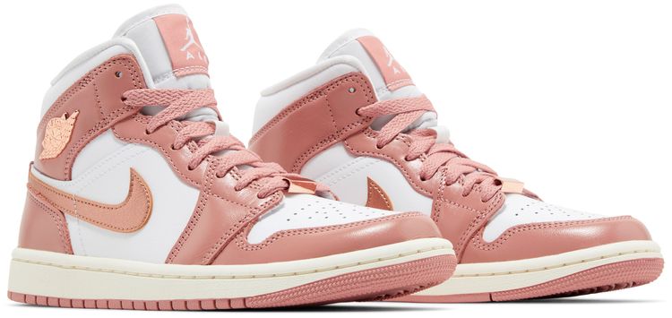 Wmns Air Jordan 1 Mid SE Red Stardust