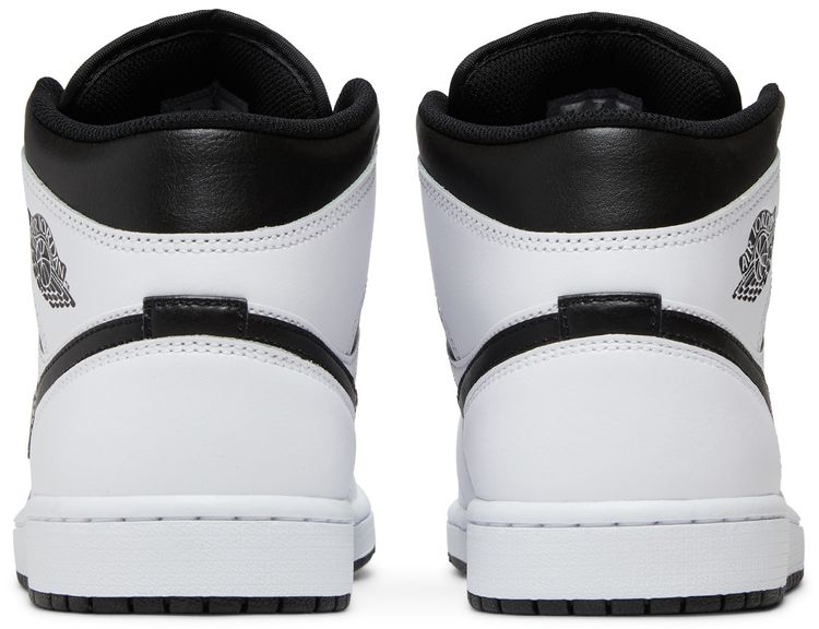 Air Jordan 1 Mid White Black