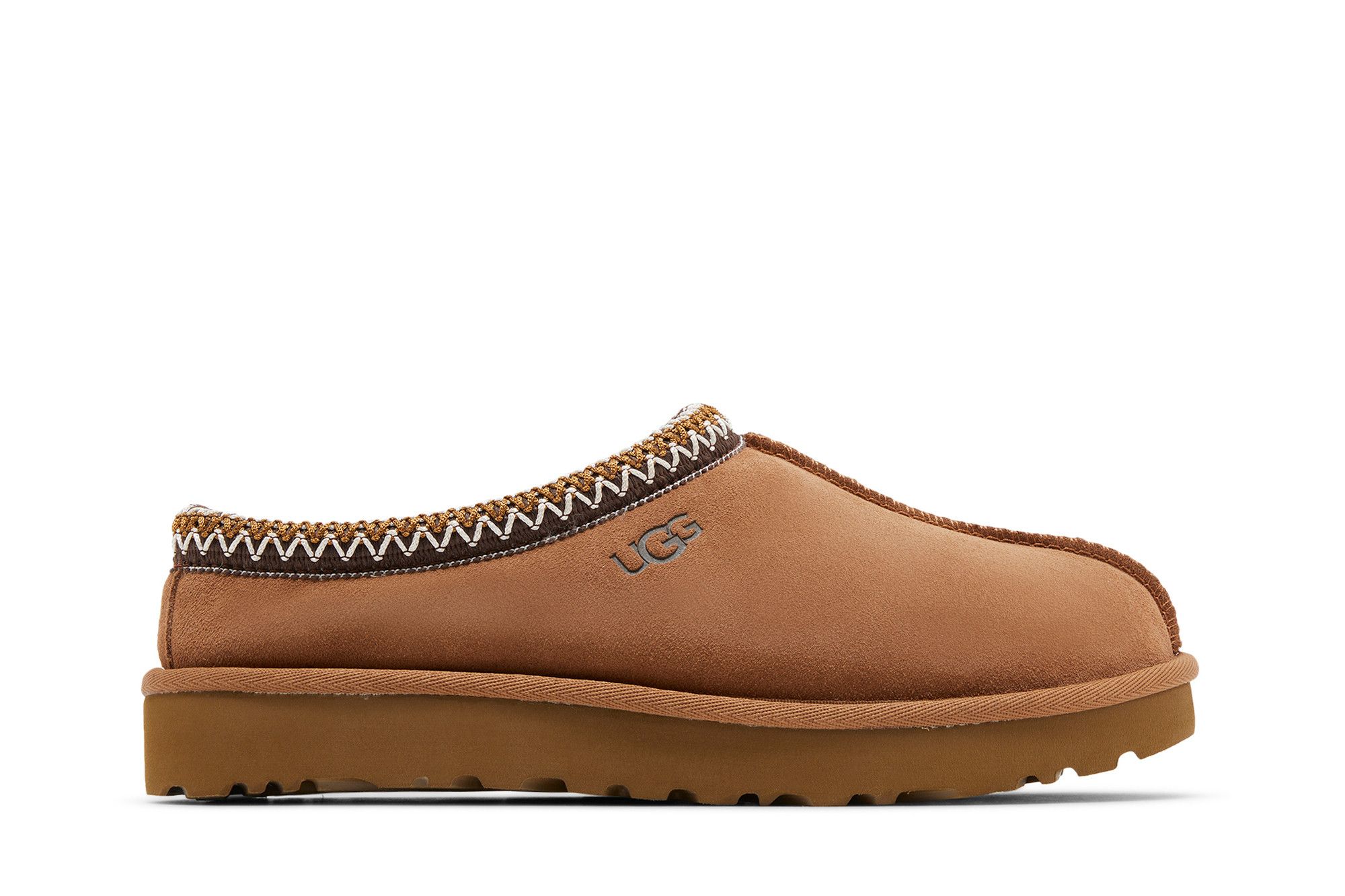 Ugg タスマンロコエンホススリッハ 5955 CHE UGG Womens Tasman Suede Clog Slippers with Braid Accent