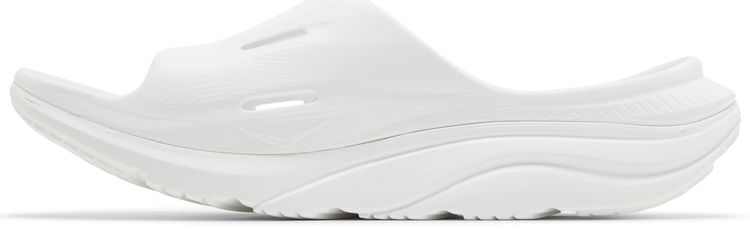HOKA Ora Recovery Slide 3 Triple White