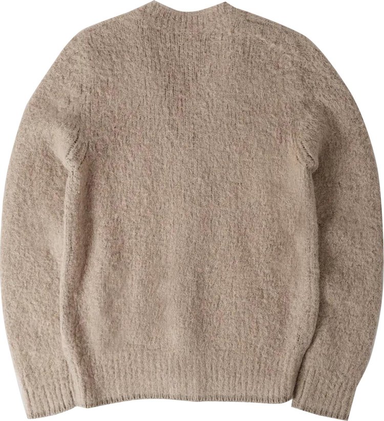 Ami Brushed Cardigan Beige