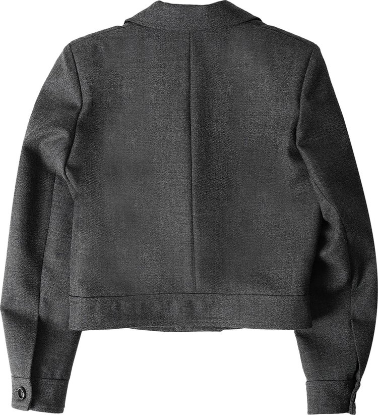 Ami Short Jacket Grey