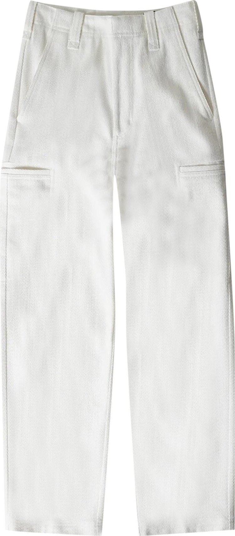 Ami Cargo Pants White