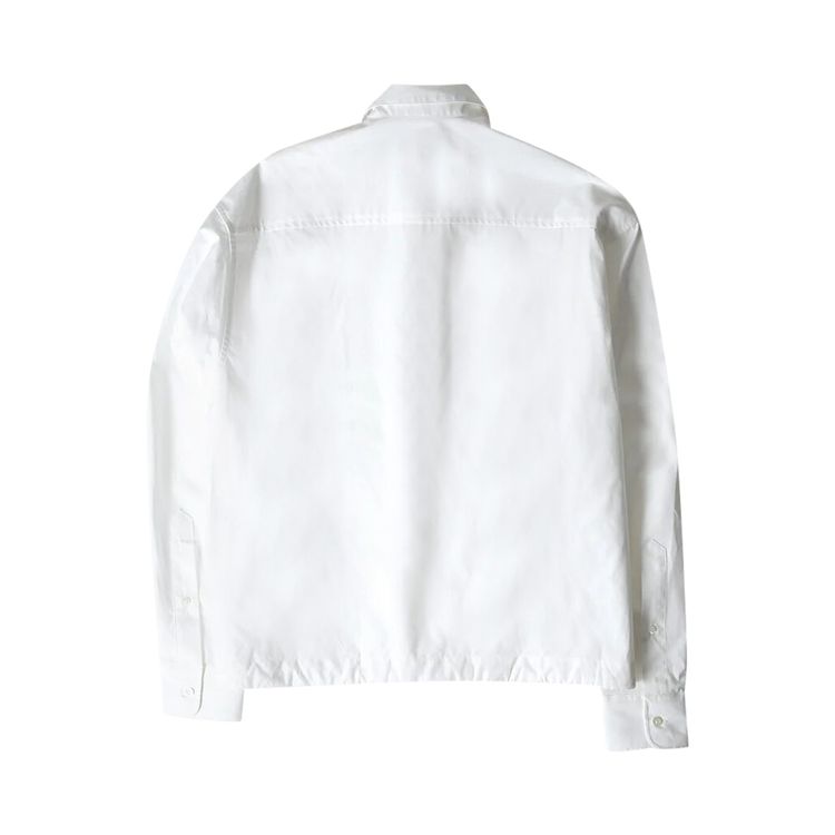 Ami Drawstring Overshirt White