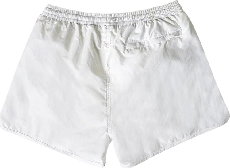 Ami Small Heart Swim Shorts White