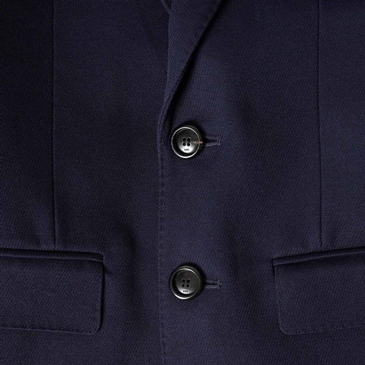 Ami Two Button Blazer Nautic Blue