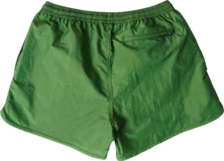 Ami Small Heart Swim Shorts Fir Green