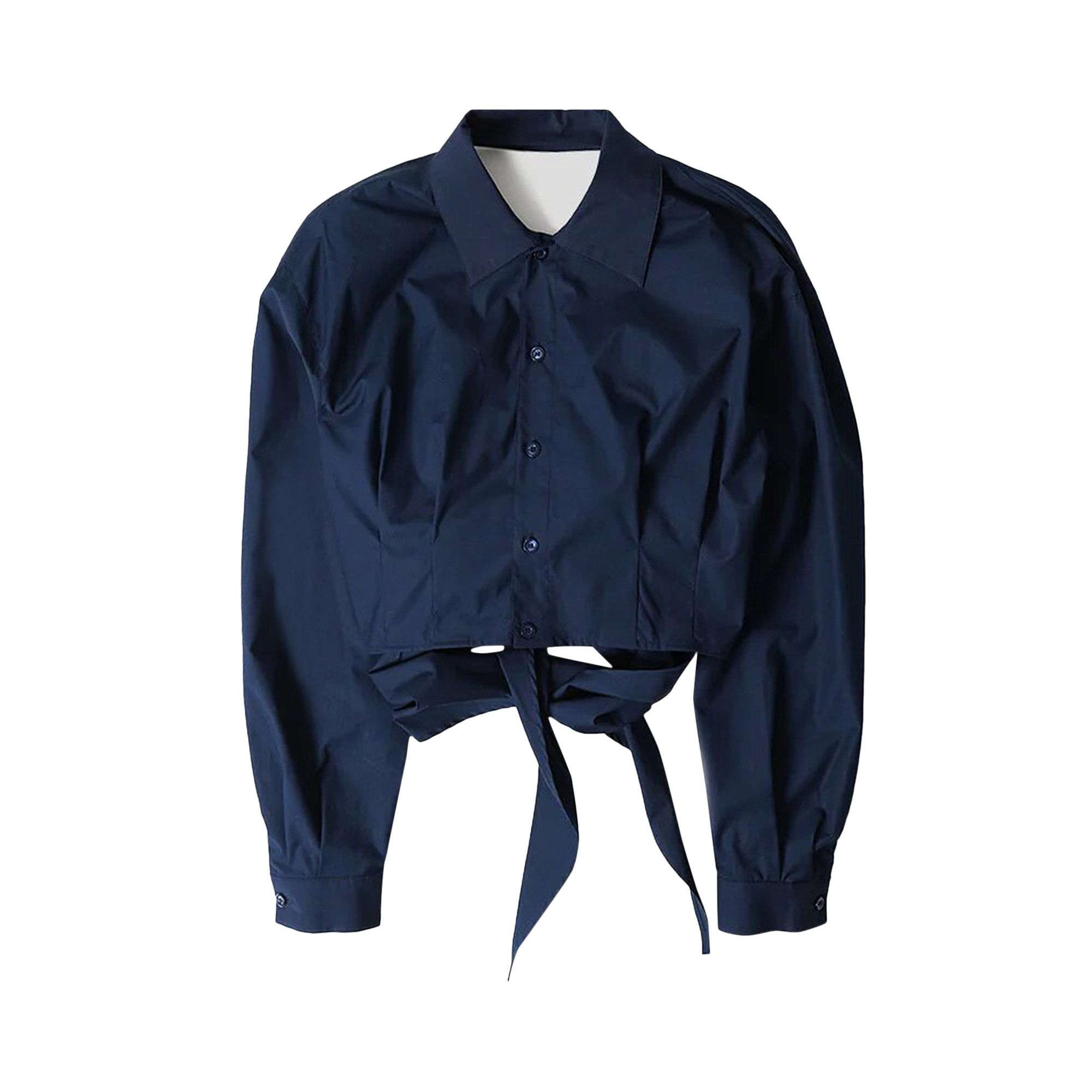 Buy Ami Wrap Shirt 'Nautic Blue' - FSH405 CO0014 491 | GOAT