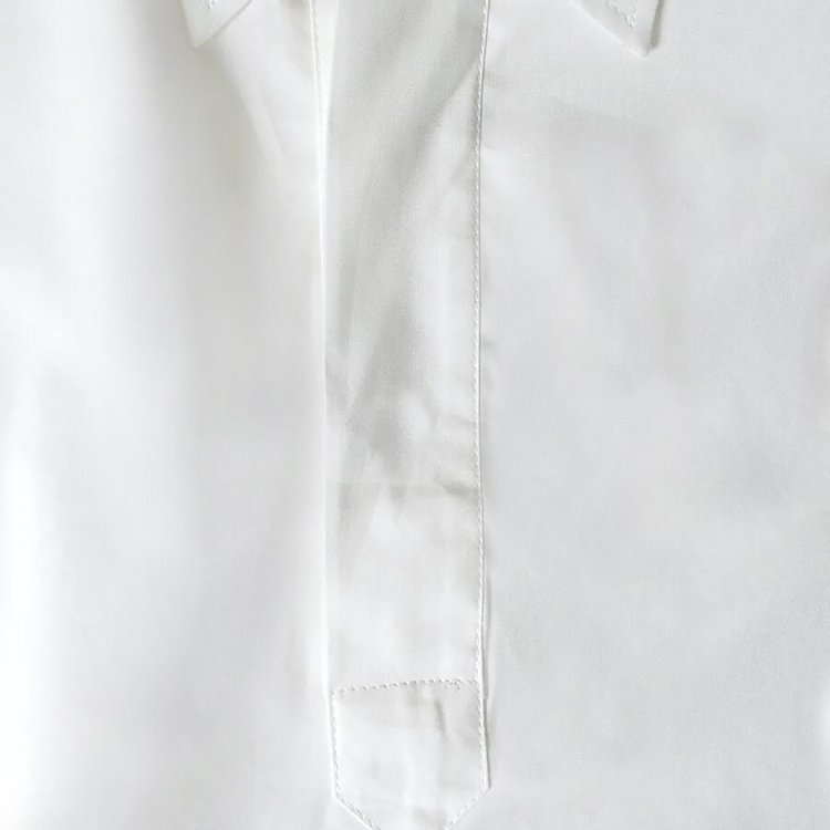 Ami Shirt Dress Natural White