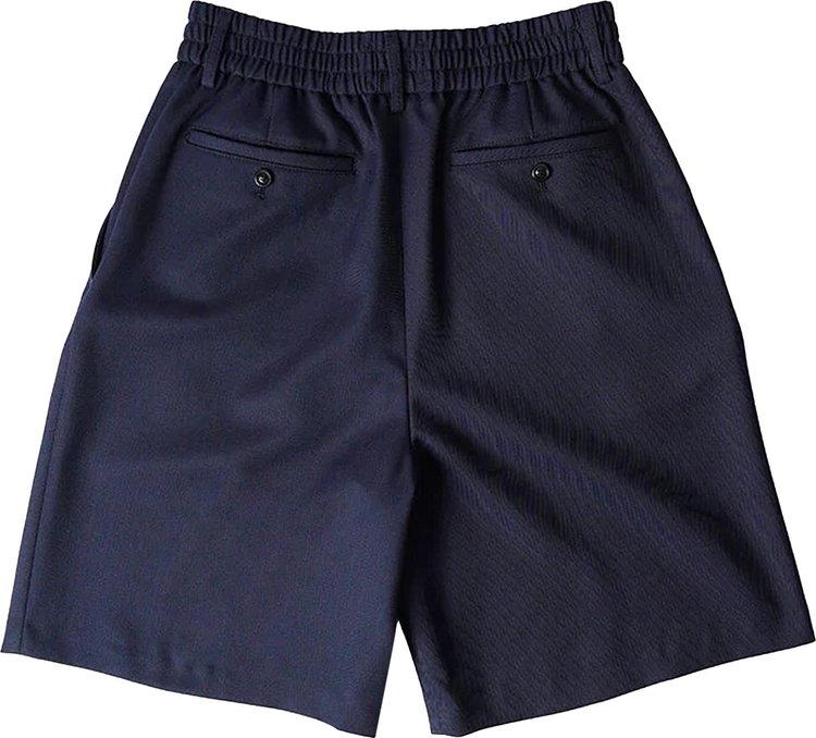 Ami Elasticated Waist Shorts Nautic Blue