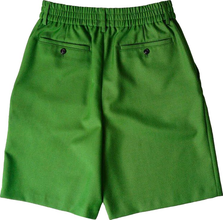 Ami Elasticated Waist Shorts Fir Green