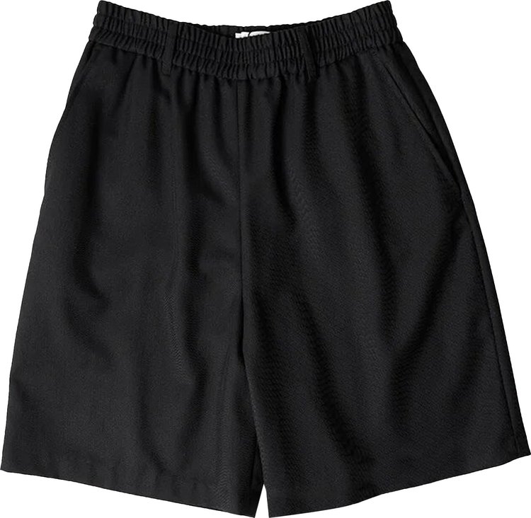 Ami Elasticated Waist Shorts Black