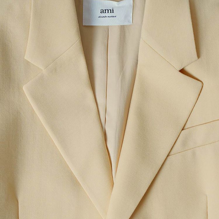 Ami Two Button Jacket Vanilla