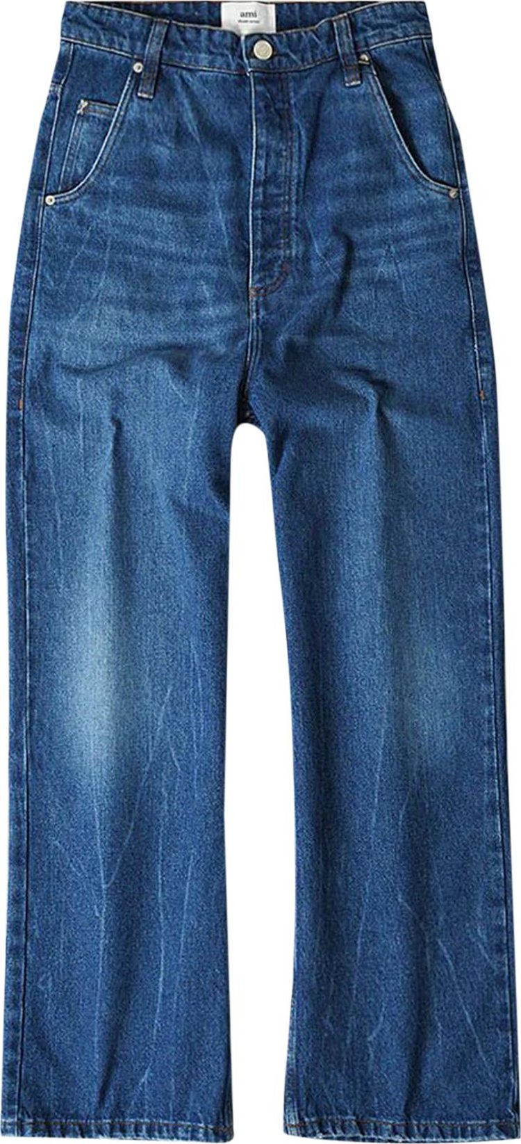 Ami Baggy Fit Jeans 'Blue'