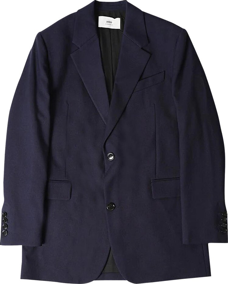 Ami Two Button Jacket Blue