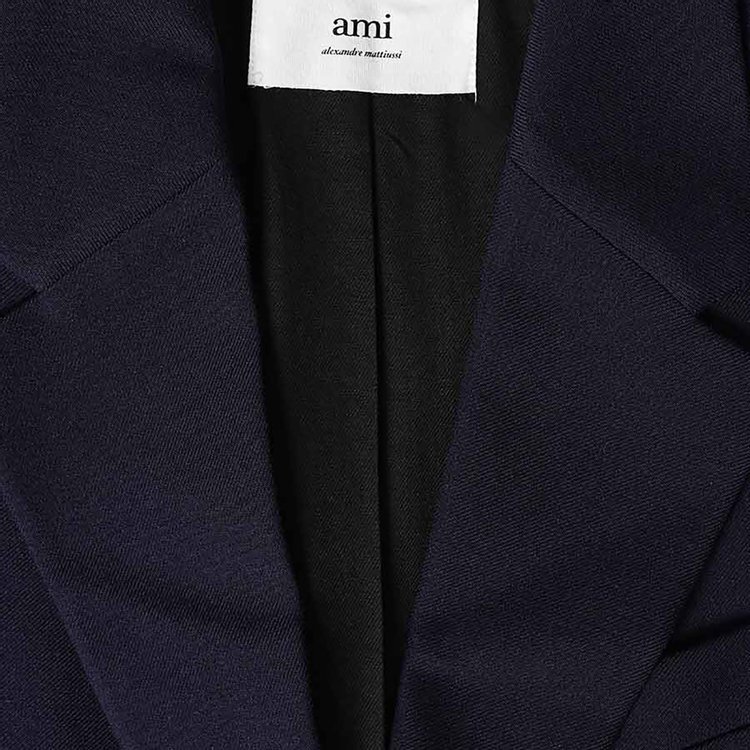 Ami Two Button Jacket Blue