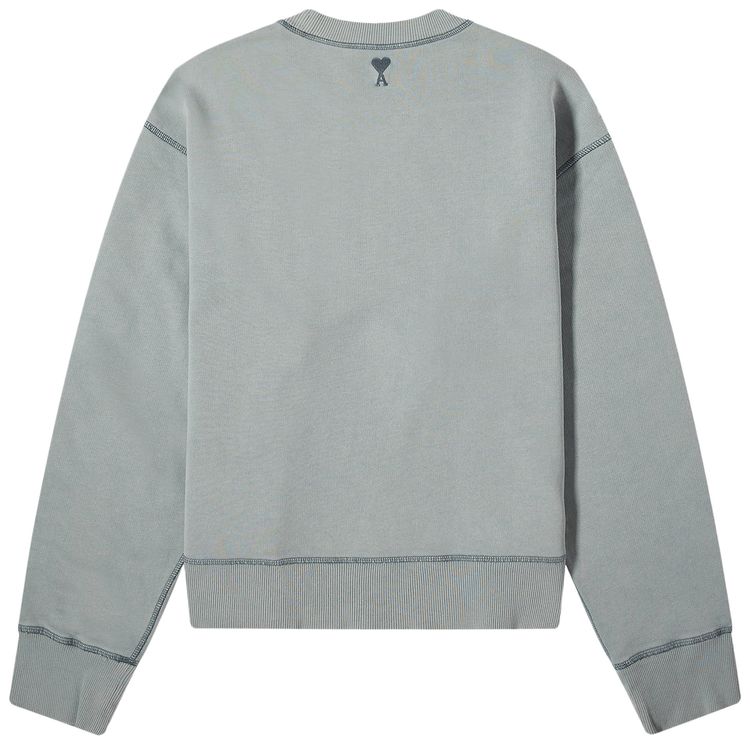 Ami Fade Out Sweatshirt Aqua Marine