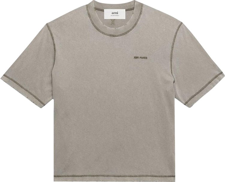 Ami Fade Out T-Shirt 'Clay'