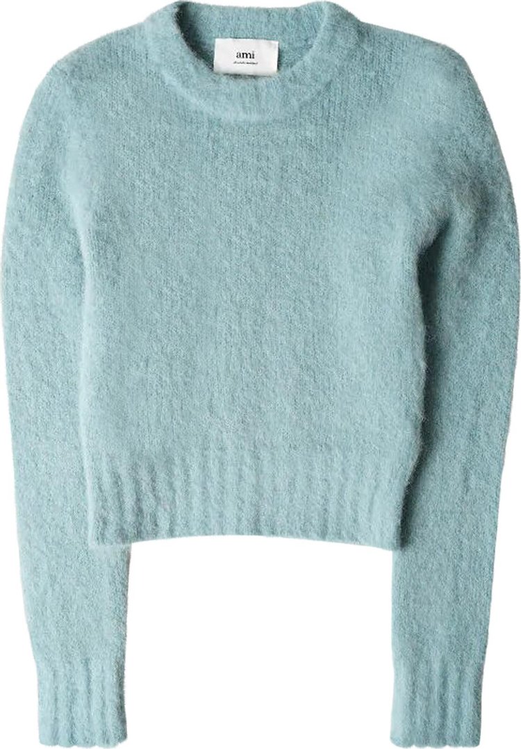 Ami Crewneck Sweater 'Aqua Marine'