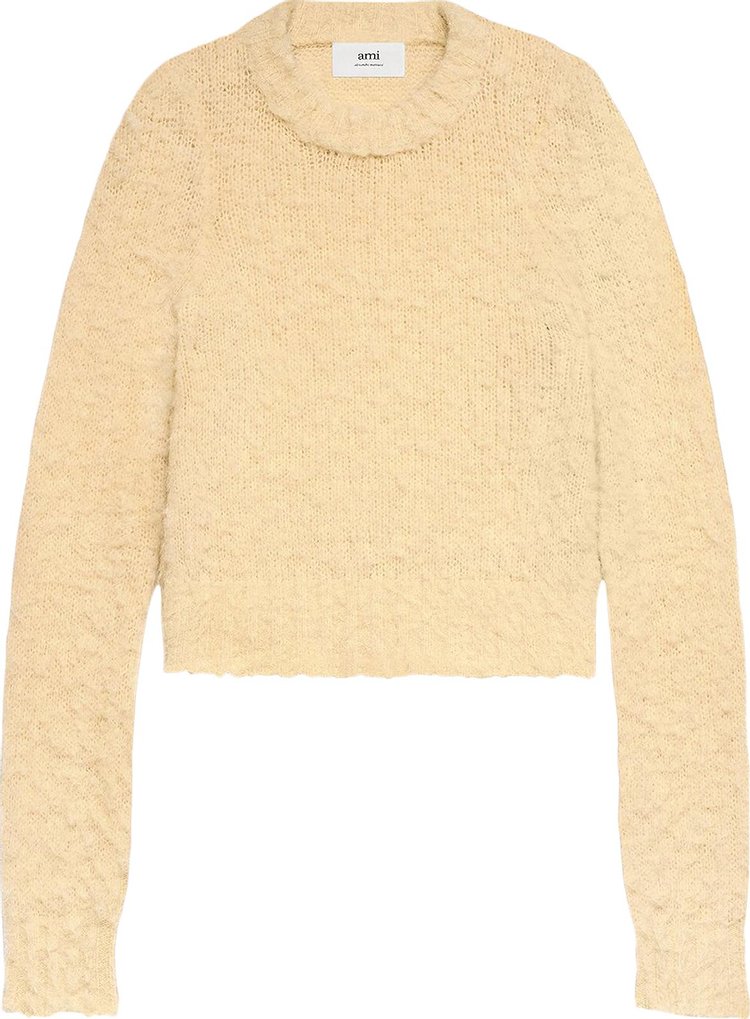 Ami Crewneck Sweater 'Vanilla'