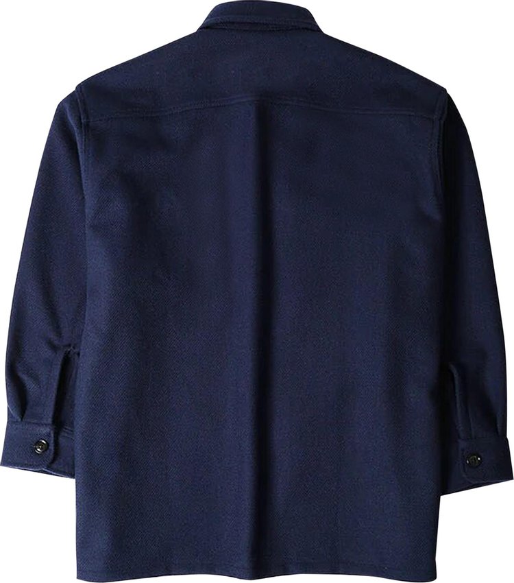 Ami Maxi Overshirt Blue