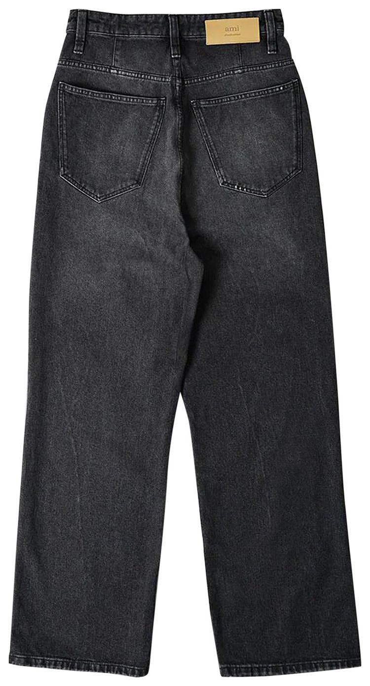 Ami Baggy Fit Jeans Used Black