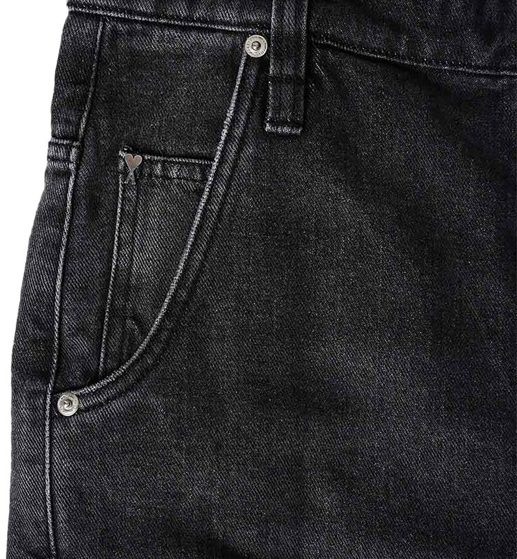 Ami Baggy Fit Jeans Used Black