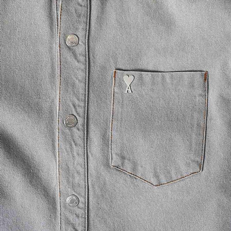 Ami Overshirt Vintage Grey