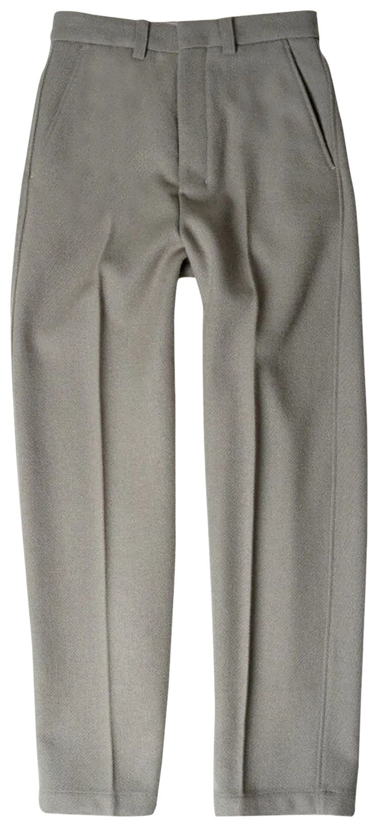 Ami Wide Fit Trousers Brown