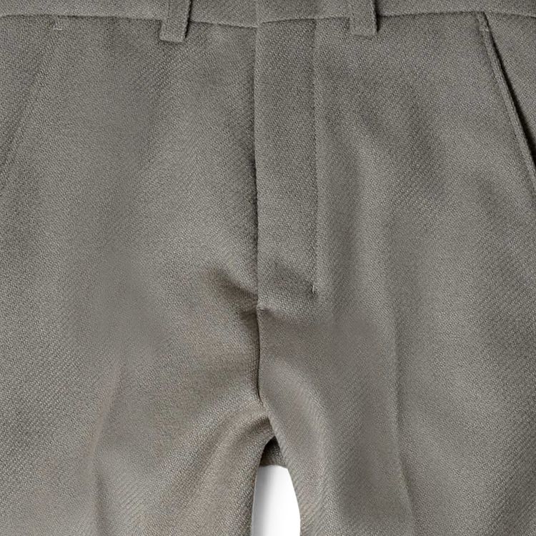 Ami Wide Fit Trousers Brown