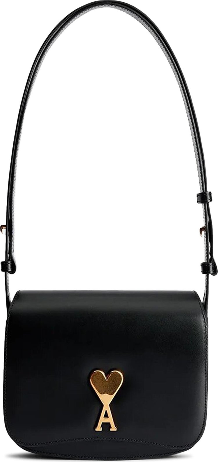 Ami Logo Shoulder Bags 'Black'