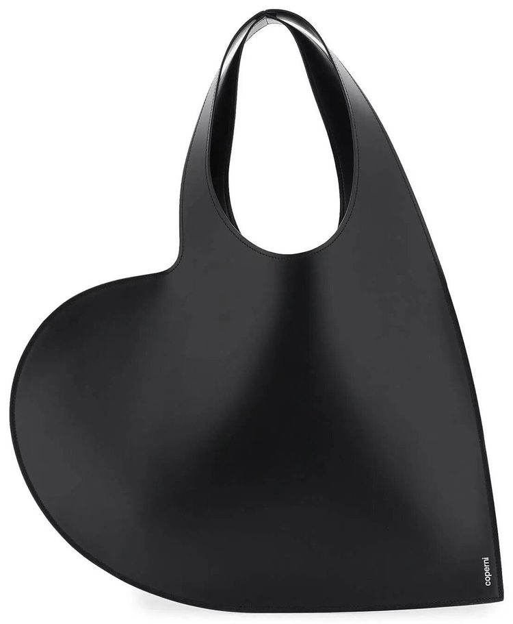 Coperni Heart Tote Bag Black