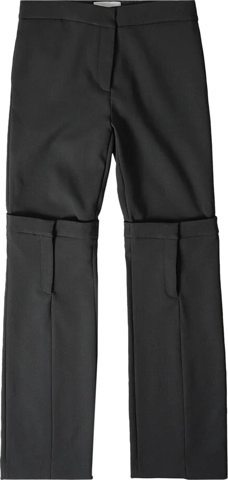 Coperni Open Knee Tailored Trouser Black