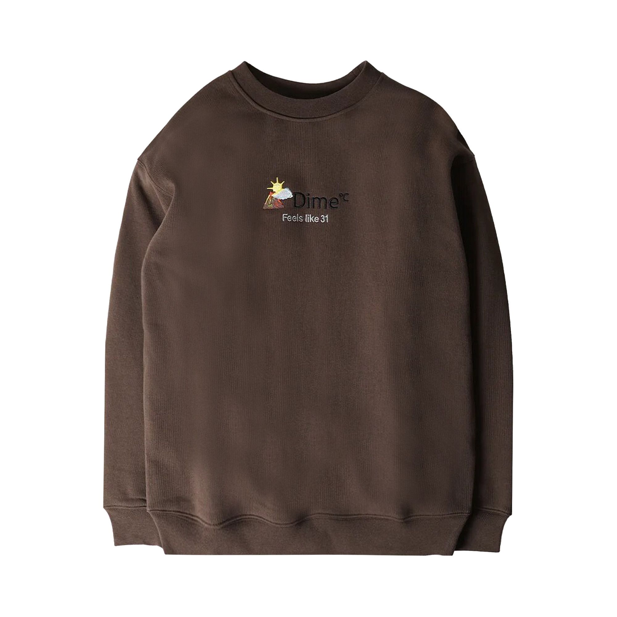 ブランド品専門の Buy Dime GOAT | DIMEHO11WAL - 'Walnut' Sweatshirt Weather トップス