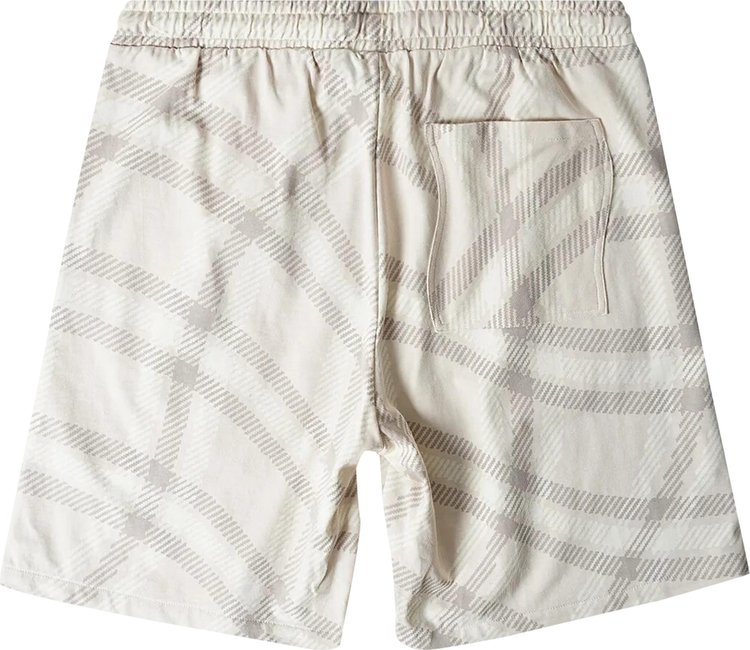 Dime Plaid Shorts Cream