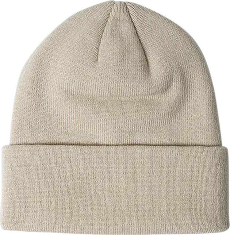 Dime Classic Leafy Fold Beanie Beige